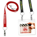 3/4" Econo Dual Attachment Lanyard (Direct Import - 10 Weeks Ocean)
